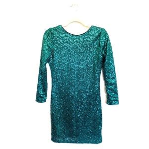 Mini Sequins Dress NWOT